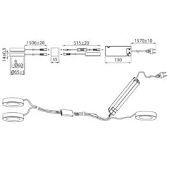 Airam Auri 3 X 150lm Led-alasvalosetti 11 Airam Auri 3 X 150lm Led-alasvalosetti -Airam Halpakauppa 6435200194213 5