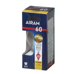 Airam E27 800 Lm Filamentti Led Vakiolamppu -Airam Halpakauppa 6435200242808 2