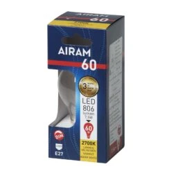 Airam E27 806 Lm Himmennettävä Kirkas Led Vakiolamppu -Airam Halpakauppa 6435200242983 2