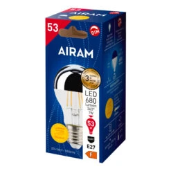 Airam E27 680 Lm Led Pääpeililamppu -Airam Halpakauppa 6435200243942 2