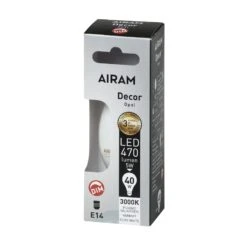 Airam Decor E14 4,5W 3000K 470lm DIM Led Kynttilälamppu -Airam Halpakauppa 6435200244239 2