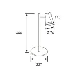 Airam Cara 320lm Led Pöytävalaisin -Airam Halpakauppa 6435200271891 3